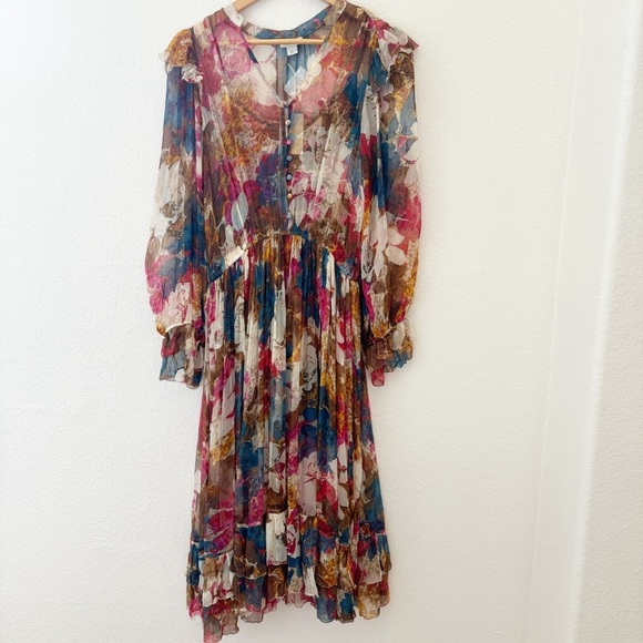 Sundance Trieste romance midi dress NWT Size Small - Picture 2 of 13